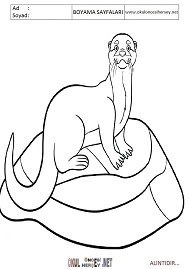 Su-Samuru boyama sayfaları